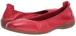 Fenja 01 (Red) Women's Dress Flat Shoes