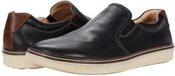 McGuffey Casual Slip-on Sneaker (Black Full Grain 2) Men's Slip on  Shoes