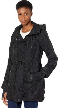 Camo Anorak Jacket (Black Camo) Women's Coat