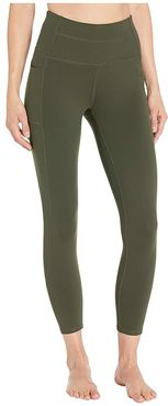 GOWALK 7/8 Leggings (Green) Women's Casual Pants