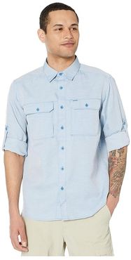 Canyon L/S Shirt (Deep Lake) Men's Long Sleeve Button Up