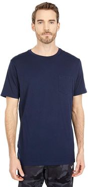 PTC Standard Wash Short Sleeve (Navy) Men's Clothing