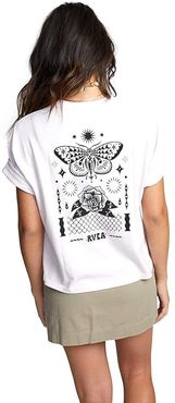 Butterfly Tee (Lavender) Women's Clothing