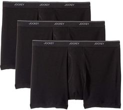 Tailored Essentials Staycool+ Boxer Brief 3-Pack (Black) Men's Underwear