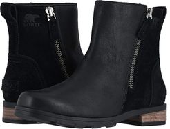 Emelie Zip Bootie (Black) Women's Dress Zip Boots