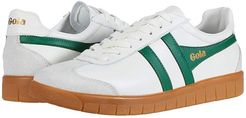 Hurricane Leather (Off-White/Green/Gum) Men's Shoes