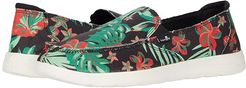 Donna Lite Floral (Black) Women's Shoes