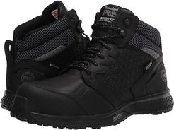 Reaxion Mid Composite Safety Toe Waterproof (Black/Black) Women's Shoes