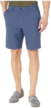 Dobby Cotton Flex Stretch Shorts (Sky Captain) Men's Shorts