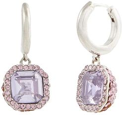 Brilliant Statements Pave Drop Earrings (Lilac) Earring