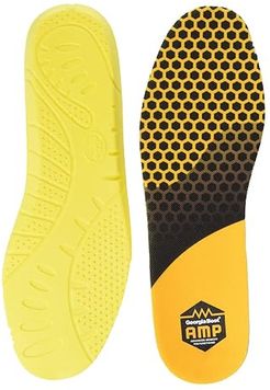 AMP Footbed (Yellow/Black) Men's Insoles Accessories Shoes
