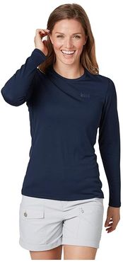 Lifa Active Solen Long Sleeve (Navy) Women's Clothing