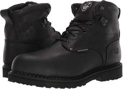 Giant 6 Steel Toe Waterproof Boot (Black) Men's Work Boots