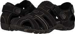 Rio Bravo Fisherman Sandal (Black) Men's Sandals