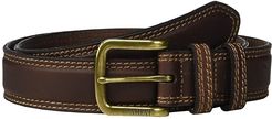 Classic Belt w/ Double Keepers (Brown) Men's Belts
