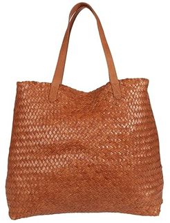Transport Tote Woven Edition (Burnished Caramel) Handbags