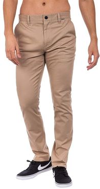 One and Only Stretch Chino Pants (Khaki) Men's Clothing