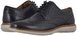 Ignight Wing Tip Oxford (Black Smooth) Men's Shoes