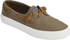 Crest Boat Smocked Hemp (Olive) Women's Shoes