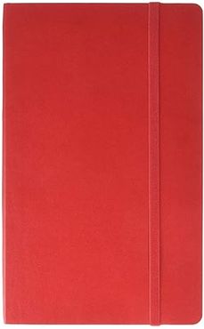 Classic Ruled Large Soft Notebook (Scarlet Red) Wallet