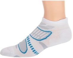 Ultra Light No Show (White/French Blue) Crew Cut Socks Shoes