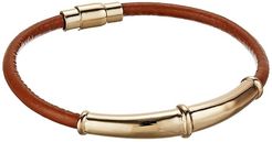 Leather Bangle Bracelet (Brown) Bracelet
