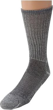 Hiking Light Crew (Gray) Quarter Length Socks Shoes