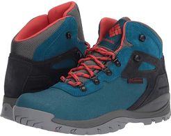 Newton Ridge Canvas Waterproof (Dark Turquoise/Zing) Women's Shoes