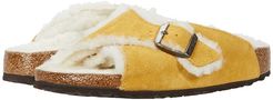 Arosa Shearling (Ochre/Natural Leather/Shearling) Women's Sandals