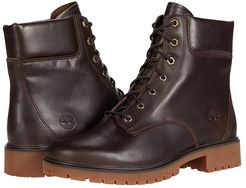 Jayne 6 Waterproof Boot (Dark Brown Full Grain) Women's Lace-up Boots