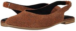 Julie Slingback (Brown) Women's Shoes