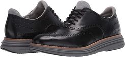 Original Grand Ultra Wing Ox (Black Leather/Quiet Shade) Men's Shoes