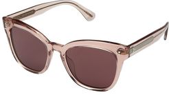 Marianela (Washed Rose/Burgundy Gold) Fashion Sunglasses