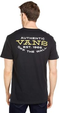 West Slab Short Sleeve Tee (Black) Men's Clothing