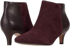 Linvale Sea (Burgundy Suede/Croc Synthetic Combination) Women's  Shoes