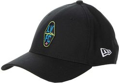 Las Vegas Lights F.C. New Era(r) 39THIRTY FlexFit(r) Hat (Black) Caps