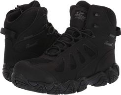 6 Crosstrex Side Zip Waterproof Comp Toe (Black) Men's Boots