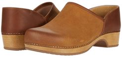 Brenna (Tan Burnished Suede) Women's Shoes