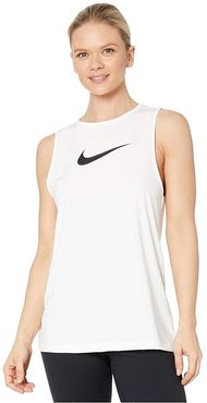 Pro Tank Essential Swoosh (White/Black) Women's Clothing