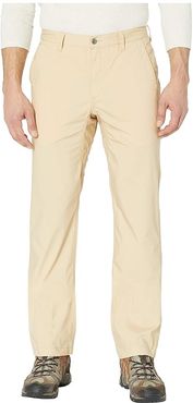 Stretch Poplin Pants Slim Fit (Khaki) Men's Casual Pants