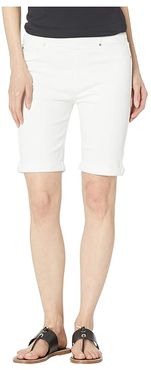 Chloe Pull-On Bermuda w/ Rolled Cuff (Bright White) Women's Shorts