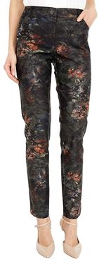 Enigma Five-Pocket Printed Jeans in Black Multi (Black Multi) Women's Jeans