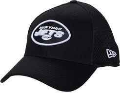 NFL Stretch Fit Neo 3930 -- New York Jets (Black) Caps