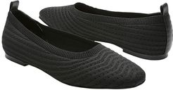 Social (Black Recycled Stretch Knit) Women's Shoes