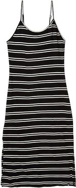 Surf Essentials Midi (Black 1) Women's Dress