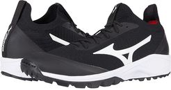 Dominant AS Knit All Surface Low Turf Shoe (Black/White) Men's Shoes