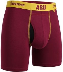 Arizona State Sun Devils Swing Shift Boxer Briefs (Maroon) Men's Underwear