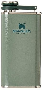 8 oz Classic Easy Fill Wide Mouth Flask (Hammertone Green) Glassware Cookware
