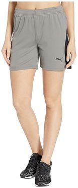 Liga Shorts (Steel Gray/Puma Black) Women's Shorts