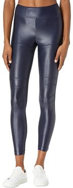 Moto High-Rise Infinity Leggings (Navy Blazer) Women's Casual Pants